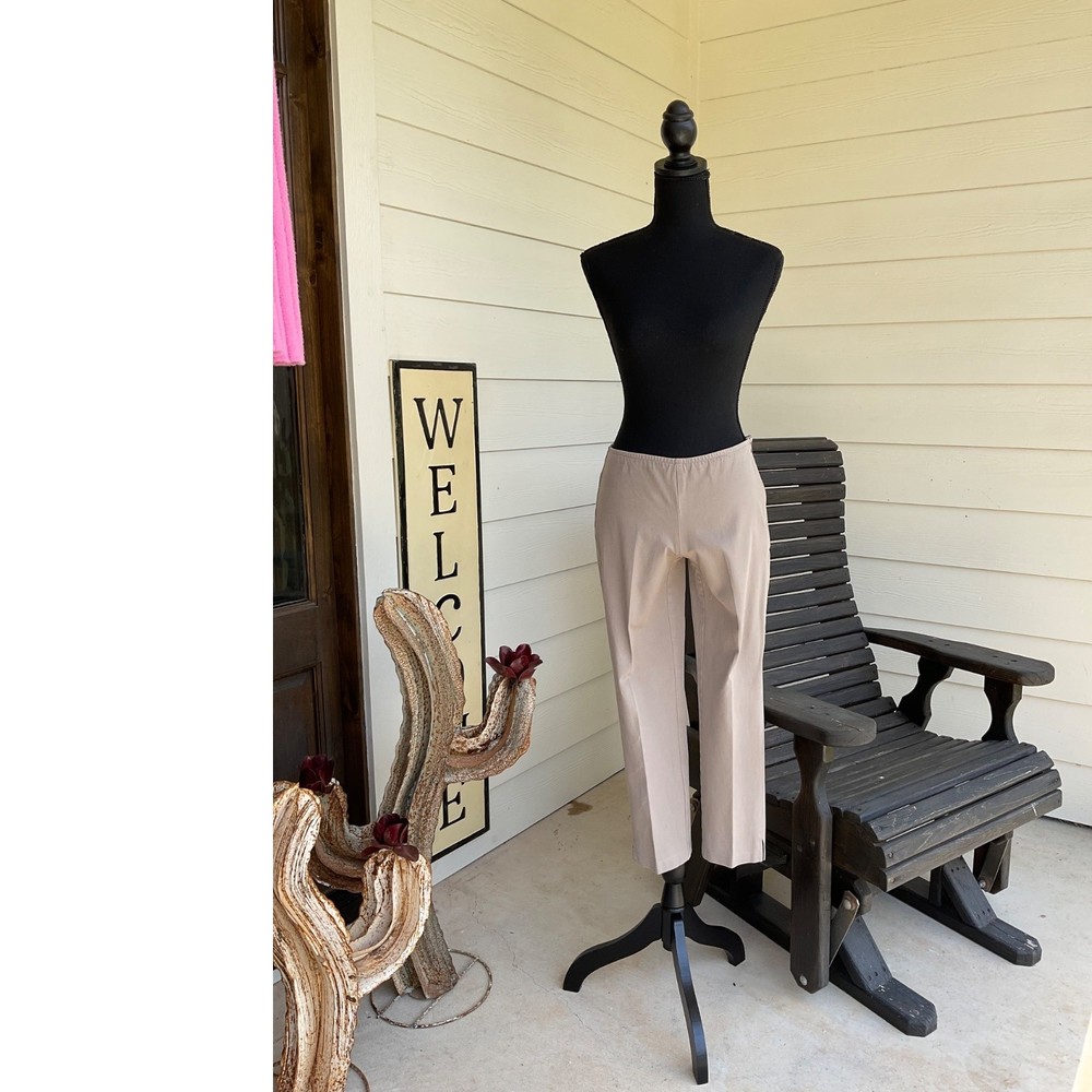 Eileen Fisher side zip, cropped pants. XS